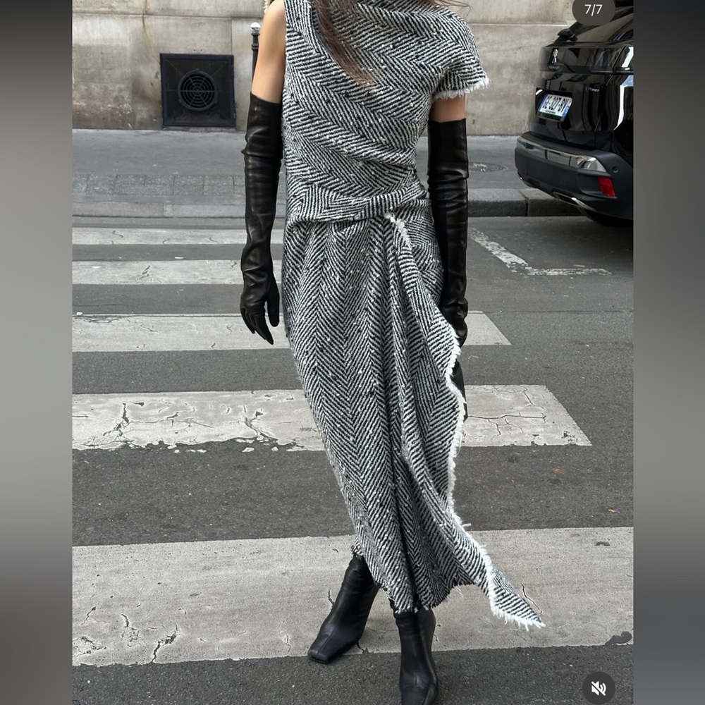 Max Mara lamb leather gloves
